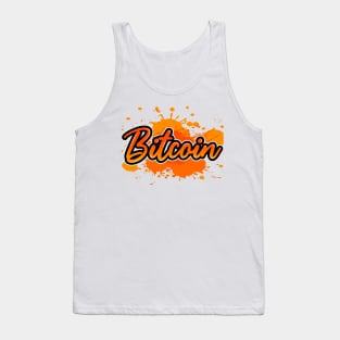 bitcoin street art Tank Top